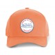 Casquette baseball avec patch rond brodé Colors