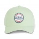 Casquette baseball avec patch rond brodé Colors