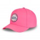 Casquette baseball avec patch rond brodé Colors