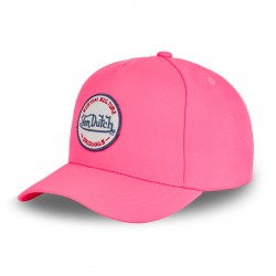 Casquette baseball avec patch rond brodé Colors