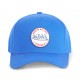 Casquette baseball avec patch rond brodé Colors