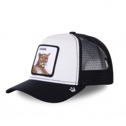 Casquette Baseball Goorin Bros Cougar Blanc et Noir