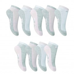 Lot de 9 Paires de Chaussettes Socquettes femme modèle 8246