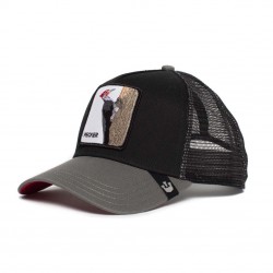 Casquette Baseball Goorin Bros Peacker Noir et Gris