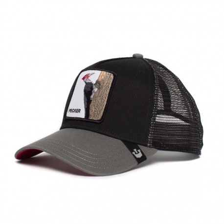 Casquette Baseball Goorin Bros Peacker Noir et Gris