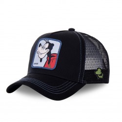 Casquette Capslab trucker Disney Dingo Noir