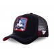 Casquette Capslab trucker Disney Mickey Noir
