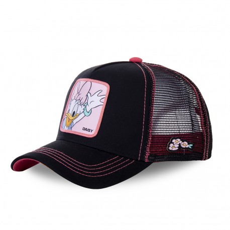 Casquette Capslab trucker Disney Daisy Noir