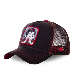 Casquette Capslab trucker Disney Blanche Neige Noir
