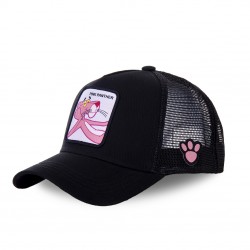 Casquette Capslab trucker Pink Panther Noir