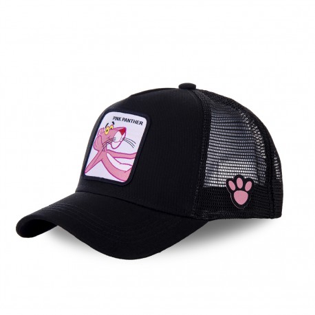 Casquette Capslab trucker Pink Panther Noir