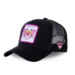 Casquette Capslab trucker Pink Panther Noir