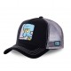 Casquette Capslab trucker Sponge Bob Squidward Noir