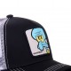 Casquette Capslab trucker Sponge Bob Squidward Noir