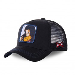 Casquette trucker Capslab Dragon Ball Z C-17 Noir