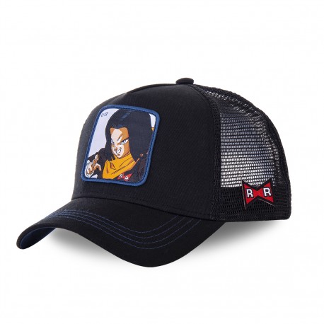 Casquette trucker Capslab Dragon Ball Z C-17 Noir