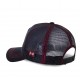 Casquette trucker Capslab Dragon Ball Z C-18 Noir