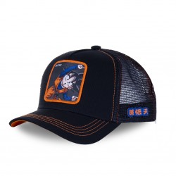 Casquette trucker Capslab Dragon Ball Z Goten Noir