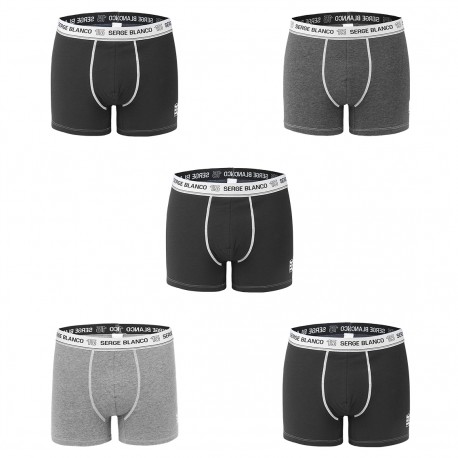 Lot de 5 boxers homme en coton Class - SER/1BCX5/CLASS/B