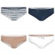 Lot de 4 boxers femme en coton