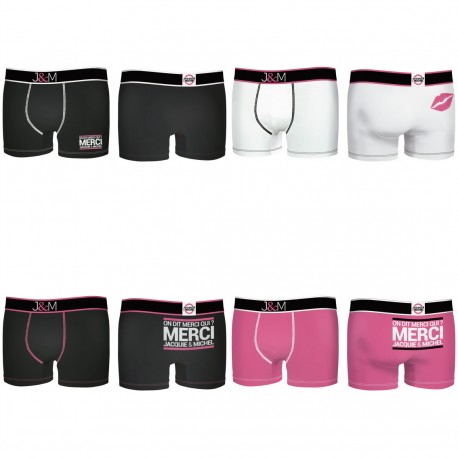 Boxers Homme jaquie et michel Lotx4