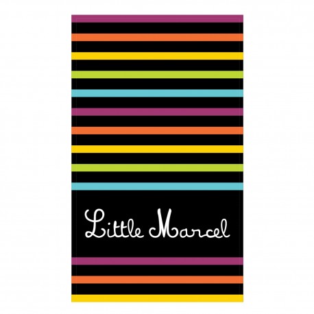Serviette de bain Little Marcel 100x270