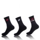 Lot De 3 Chaussettes Homme Tennis Lotto Noires