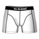 LOT DE 6 BOXERS COTON HOMME ALL BLACKS