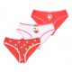 Lot de 3 slip fille en coton Hello Kitty