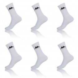 Lot De 6 Paires De Tennis Kappa Blanc Taille 39/42