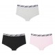 Lot de 3 Boxers en coton femme