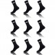 Lot De 9 Paires De Tennis Kappa Noir Taille 43/46