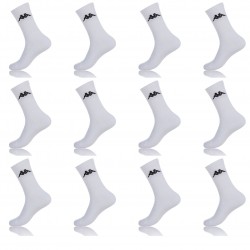 Lot De 15 Paires De Tennis Kappa Blanc Taille 43/46