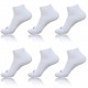 Lot De 6 Paires De Low Cuts Kappa Blanc Taille 35/38