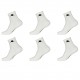 Lot De 6 Paires De Low Cuts Kappa Blanc Taille 39/42