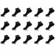 Lot De 12 Paires De Sneakers Kappa Noir Taille 39/42