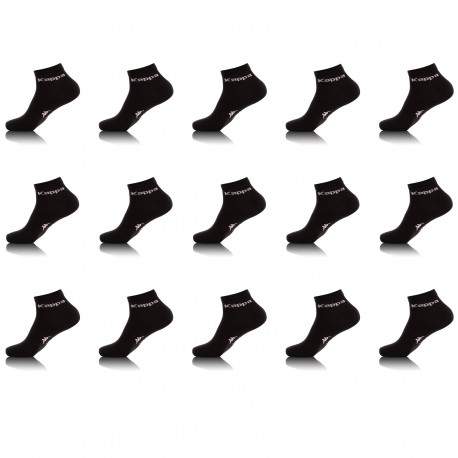Lot De 12 Paires De Sneakers Kappa Noir Taille 39/42