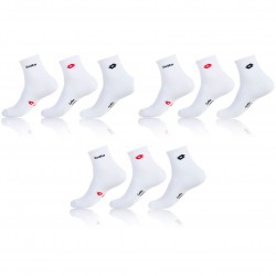 Lot De 9 Paires De Lowcut Lotto Blanc 43/46