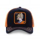 Casquette Capslab Dragon Ball Z Goku Saiyen Noir et Orange