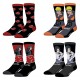  	 Lot de 8 paires de chaussettes Naruto Shippuden Homme - FG/NS/1/CHFX8/A