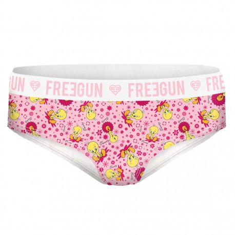 Boxer fille Miss Freegun Tweety rose