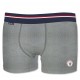 Boxer Coton Homme Mister Marcel Uni Gris