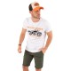 T-shirt col rond regular fit homme en coton Spot