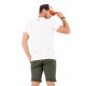 T-shirt col rond regular fit homme en coton Spot