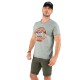 T-shirt Col V regular fit homme en coton Dary