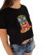 Crop top Tie and Dye femme en coton Tika