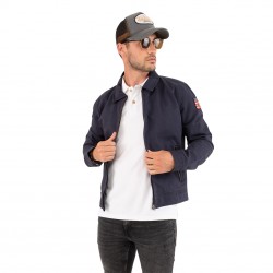 Veste zippé homme en coton Falk
