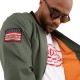 Bombers homme en coton Math