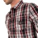 Chemise à carreaux homme en coton Jony