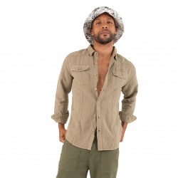 Chemise homme en coton Linc